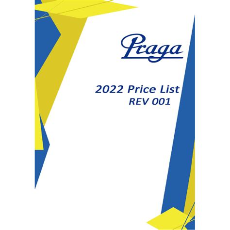 praga medica price list